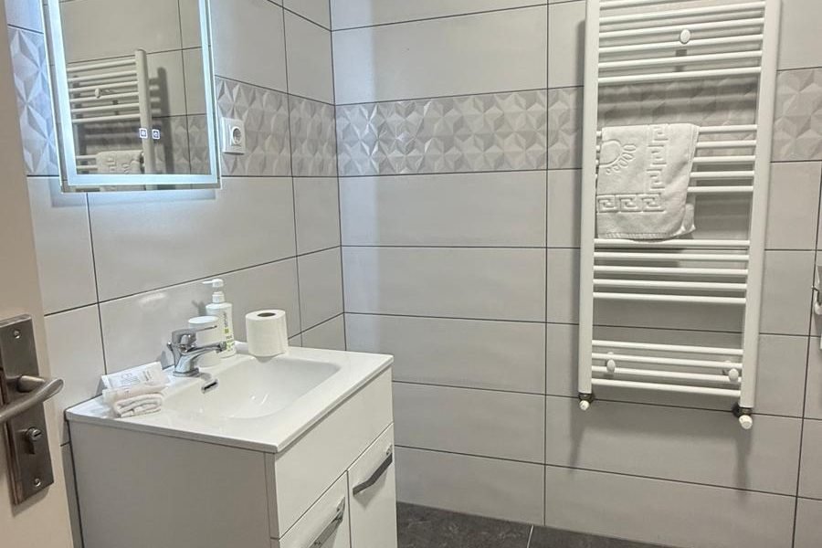 Cameră cu terasă pat matrimonial +canapea extensibilă (2)