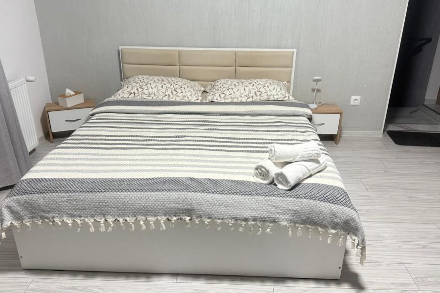 Cameră cu terasă pat matrimonial +canapea extensibilă (9)